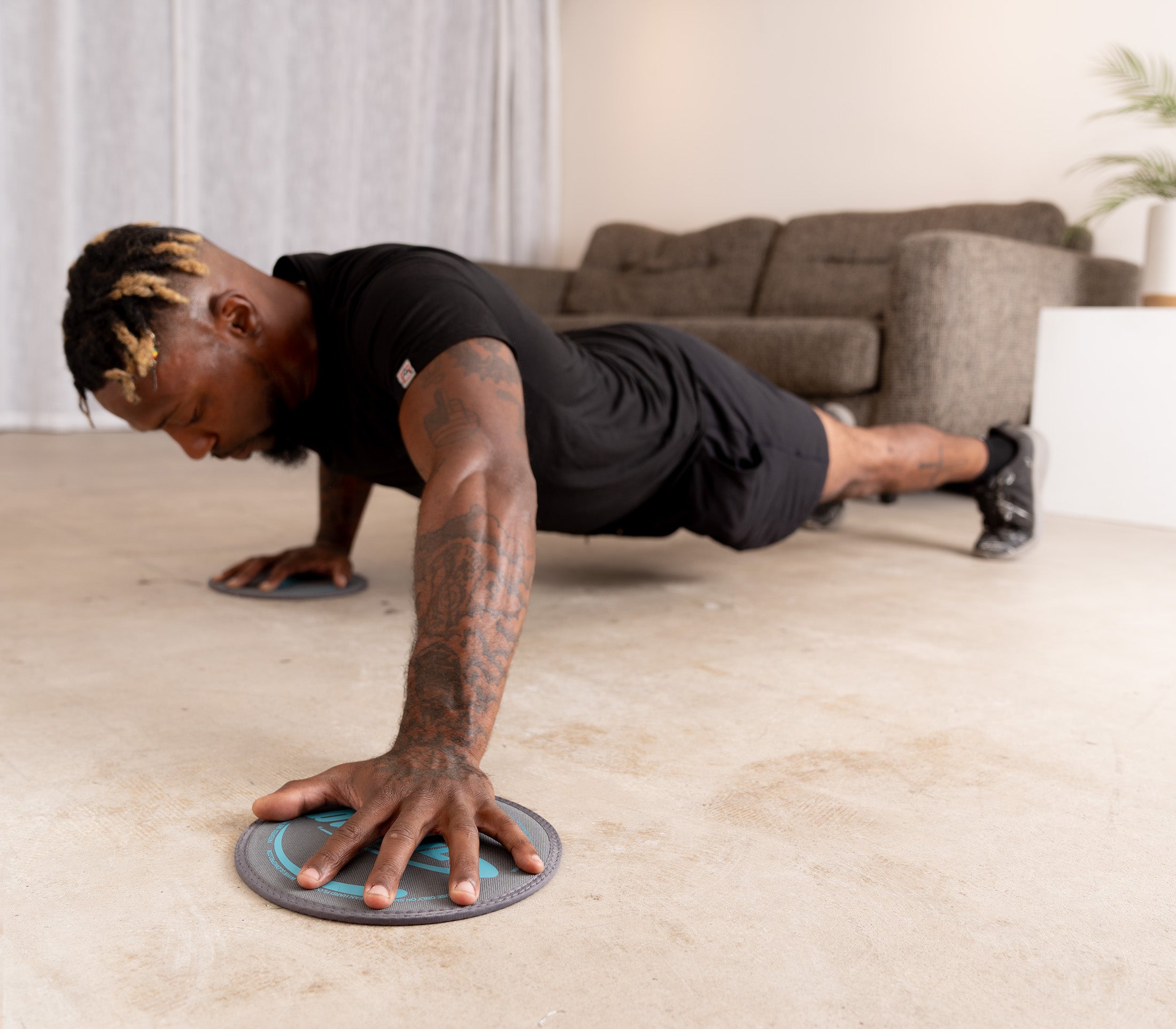 Discos deslizantes - Pisos de madera