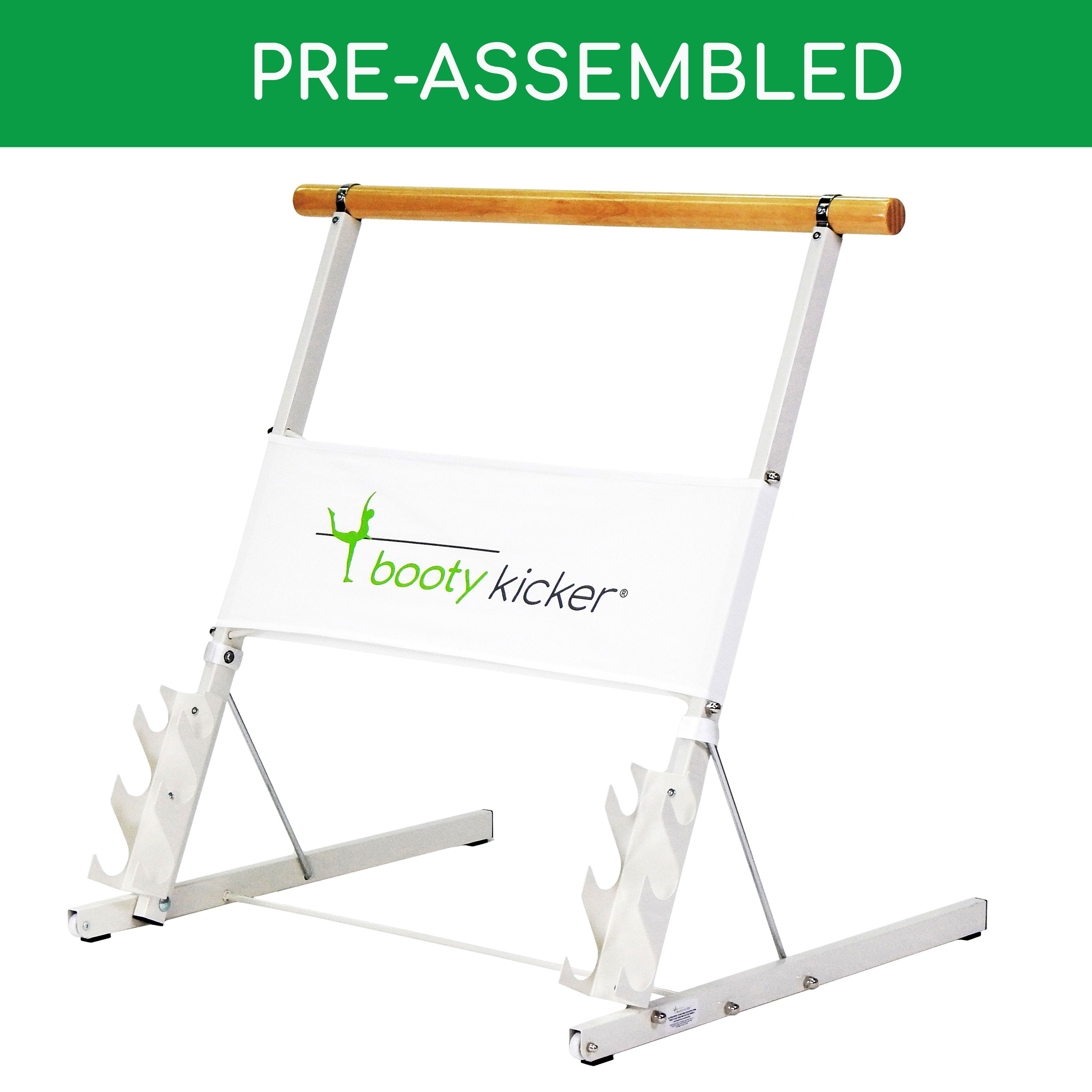 PRE-ASSEMBLED Booty Kicker Portable Exercise Barre