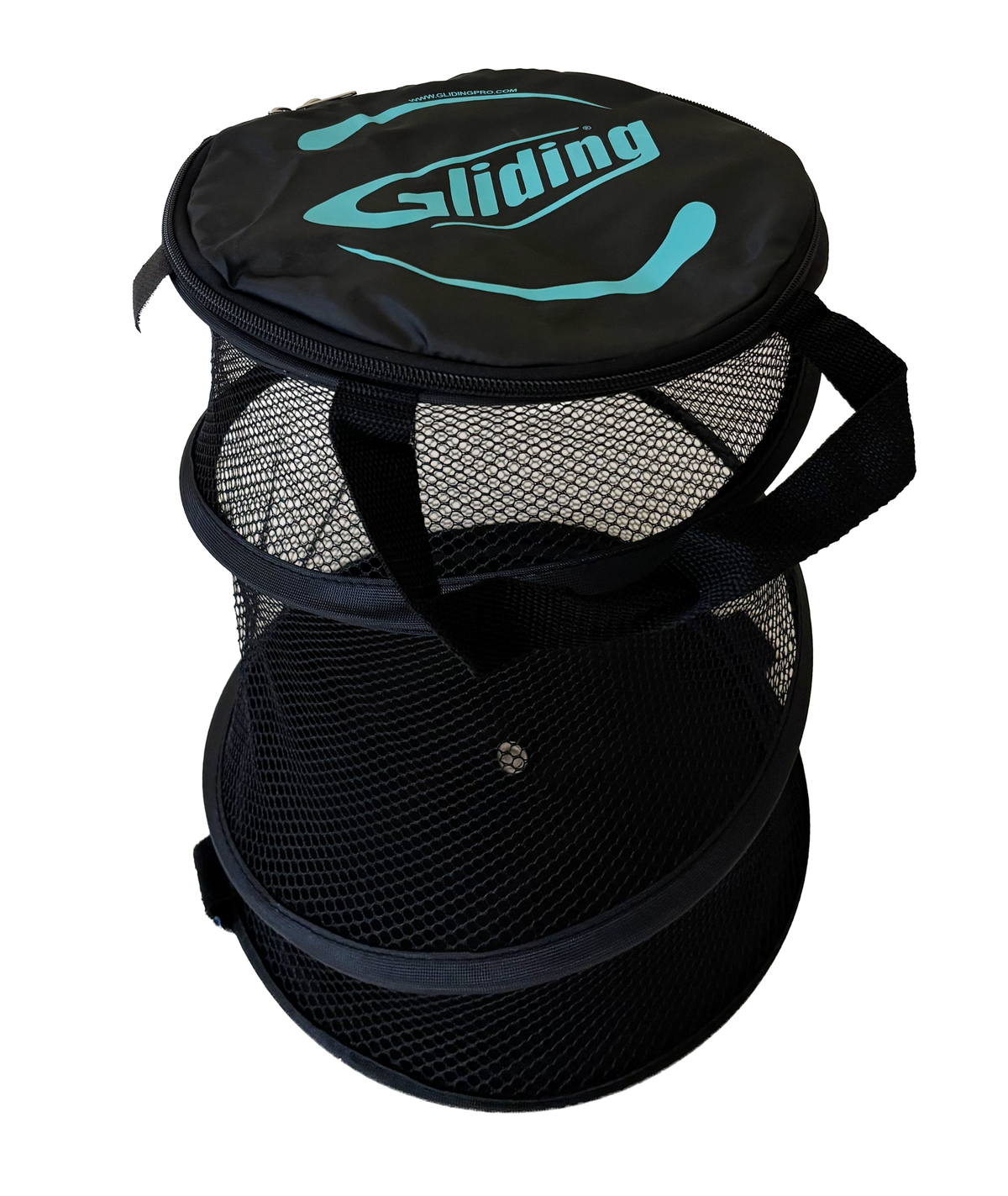 Gliding Discs Storage Bag - Collapsible Mesh Bag