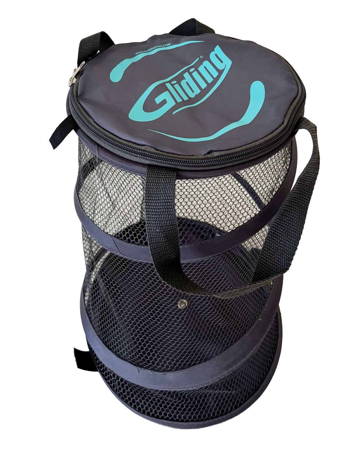 Gliding Discs Storage Bag - Collapsible Mesh Bag