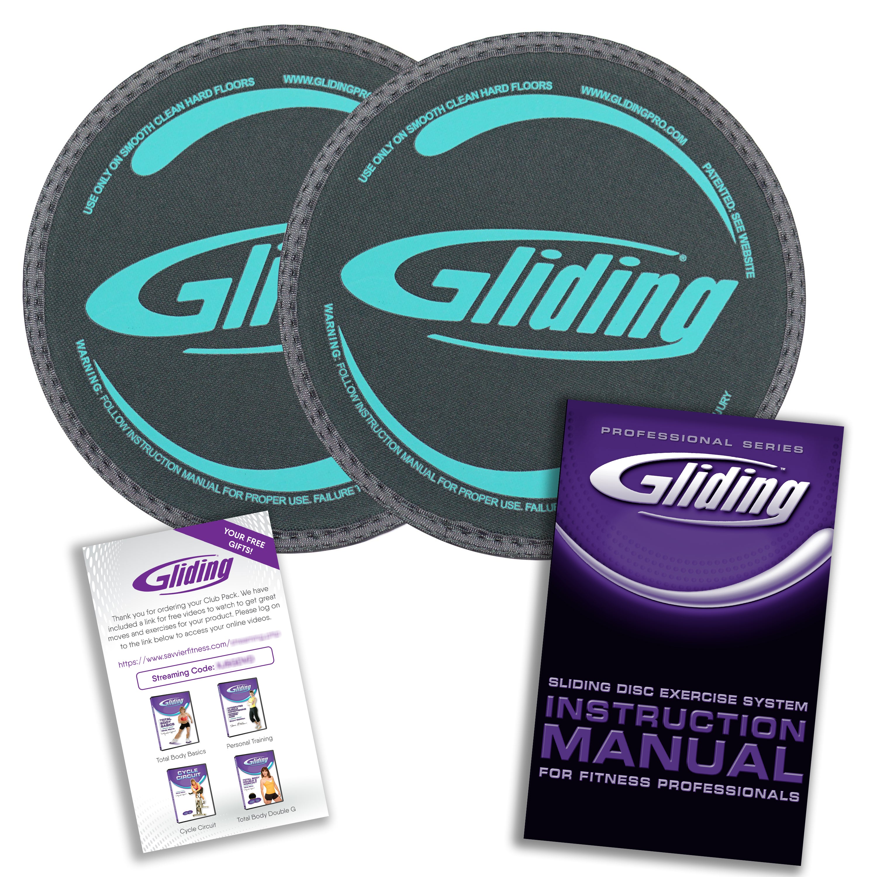 Gliding Discs - Hardwood Floors