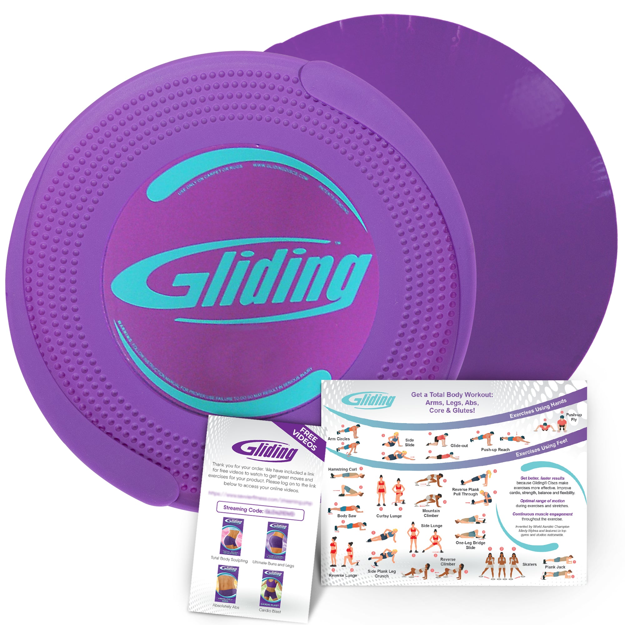 Gliding Discs - Carpeted Floors