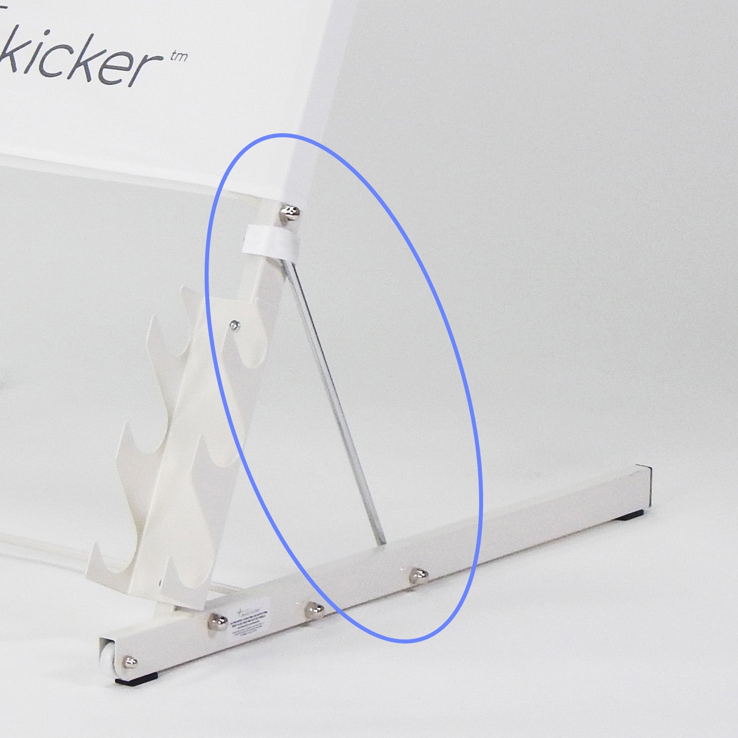 Silver Folding Gusset Rod (replacement part)