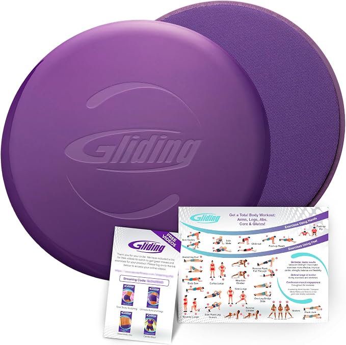 Gliding Discs - Dual Sided for All Floors