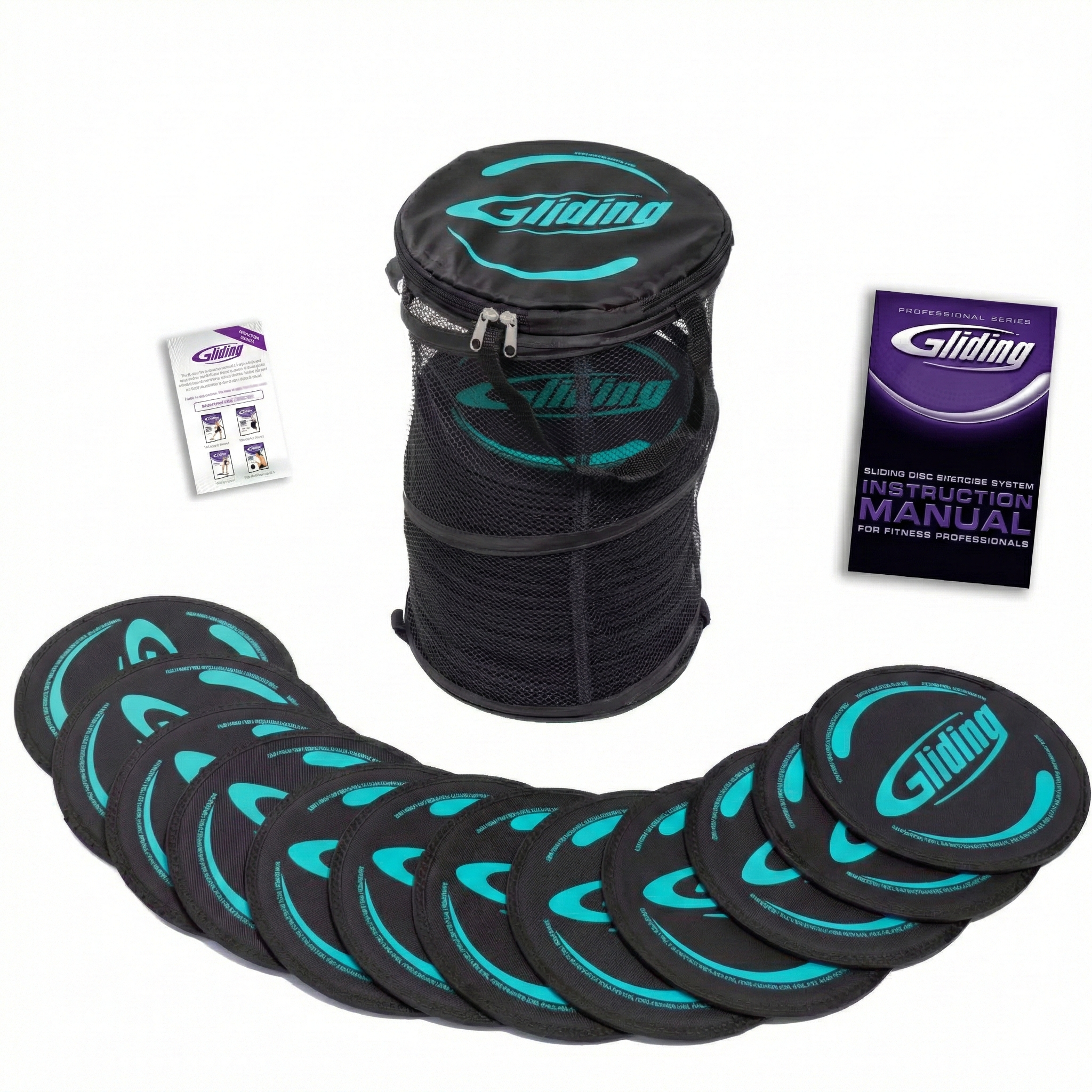 Gliding Discs - Club Pack (25 Pairs) for Hardwood Floors