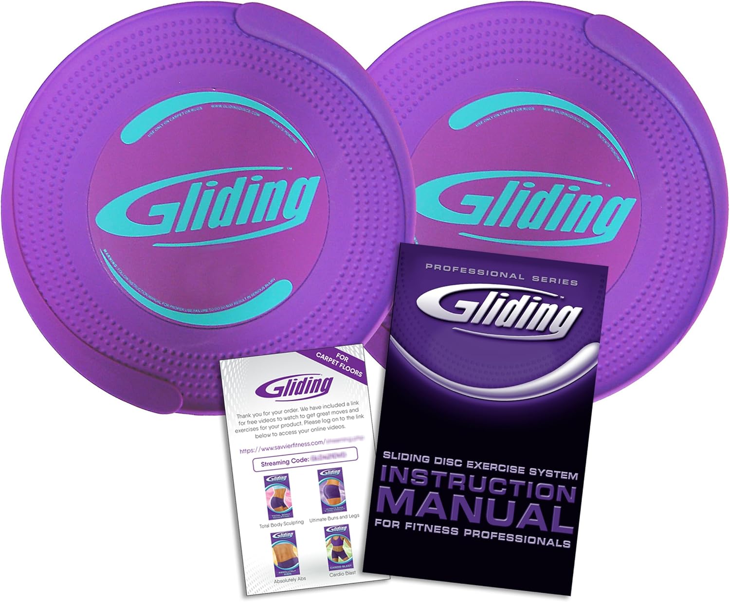 Gliding Discs - Carpeted Floors