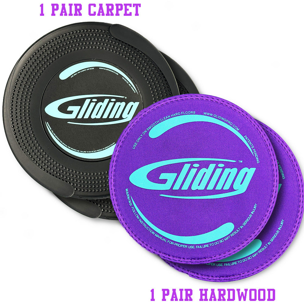 Carpet Disc + Hardwood Disc